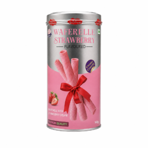Americano Waferelle Roll Strawberry 140GM - Clarene Americano Waferelle Roll Strawberry 140GM - Clarene
