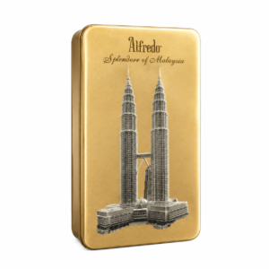Alfredo Kuala Lumpur Twin Tower Milk Chocolate Tin 180g Alfredo Kuala Lumpur Twin Tower Milk Chocolate Tin 180g