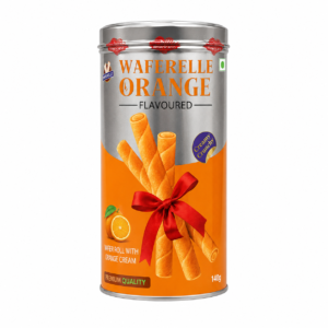 Americano Waferelle Roll Orange 140GM - Clarene Americano Waferelle Roll Orange 140GM - Clarene