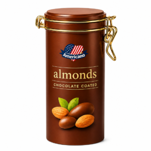 Americano Nuts Tin Almonds 90GM Americano Nuts Tin Almonds 90GM