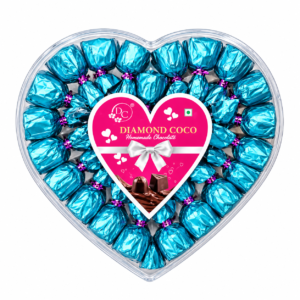 Diamond Choco Heart 240GM - Clarene
