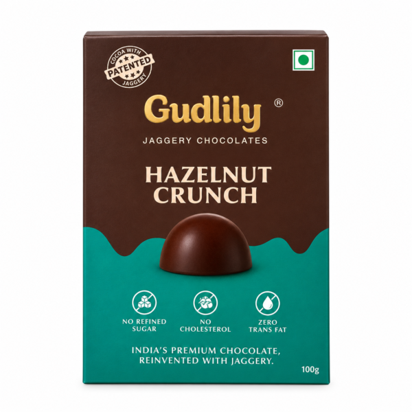 Gudlily Hazelnut Crunch 100GM - Clarene