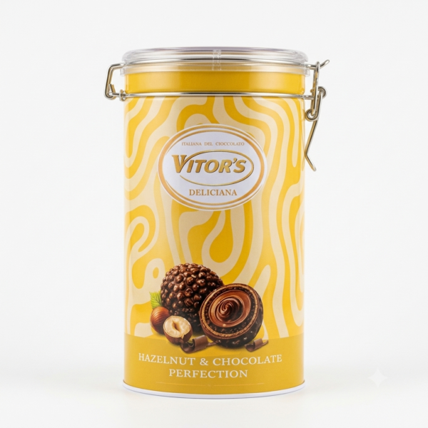 Vitors Deliciana Hazelnut chocolates 250GM