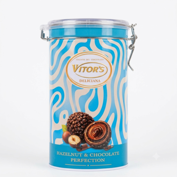 Vitors Deliciana Hazelnut chocolates 250GM